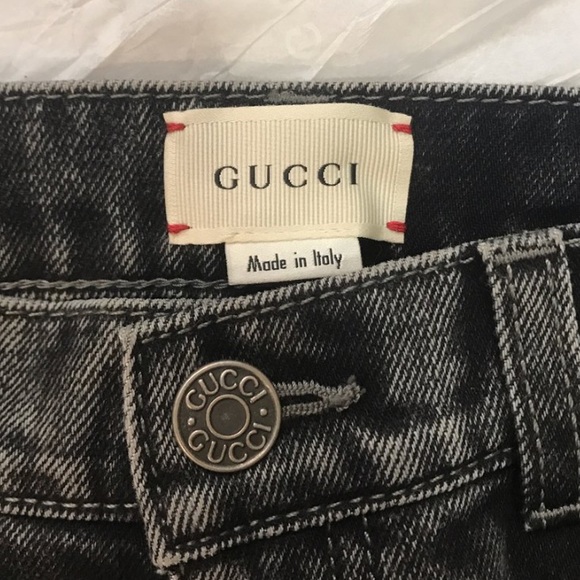 ❌SOLD❌ Authentic Gucci Dragon Jeans - Picture 4 of 6